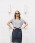 Tabor V-Neck Sewing Pattern by Sew House Seven