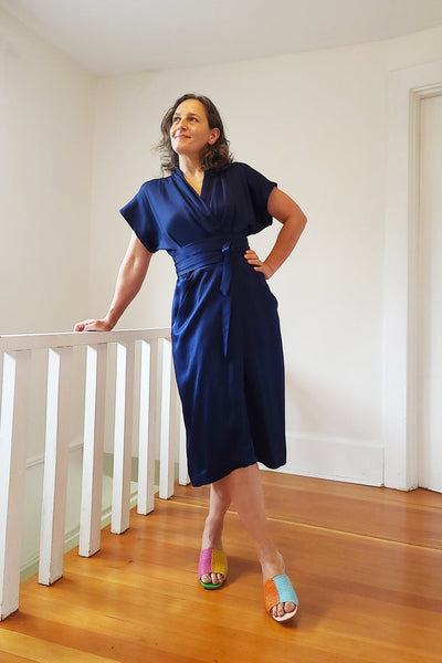 Wildwood Wrap Dress Sewing Pattern by Sew House Seven
