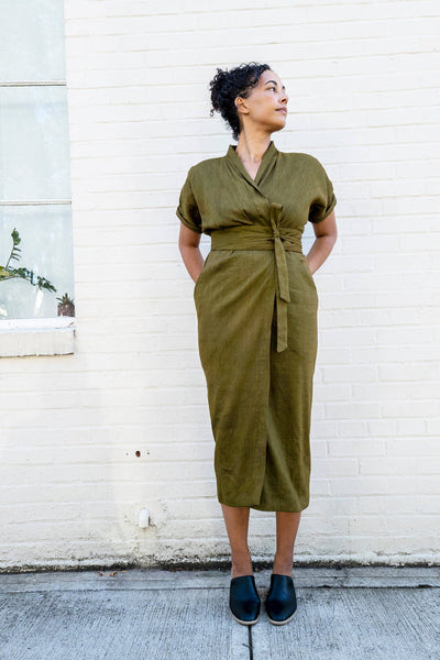 Wildwood Wrap Dress Sewing Pattern by Sew House Seven