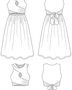 Sisko Dress & Top Sewing Pattern by Named Clothing