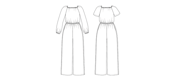 Avenir Jumpsuit Sewing Pattern by Friday Pattern Company - Needle Sharp