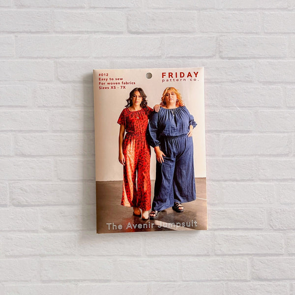 Avenir Jumpsuit Sewing Pattern by Friday Pattern Company - Needle Sharp