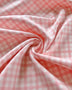 Remnant - Ballerina Pink Tartan Cotton Flannel - 0.52  yd