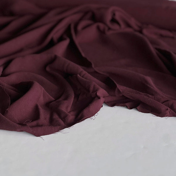 Berry Linen Viscose Crepe - Needle Sharp