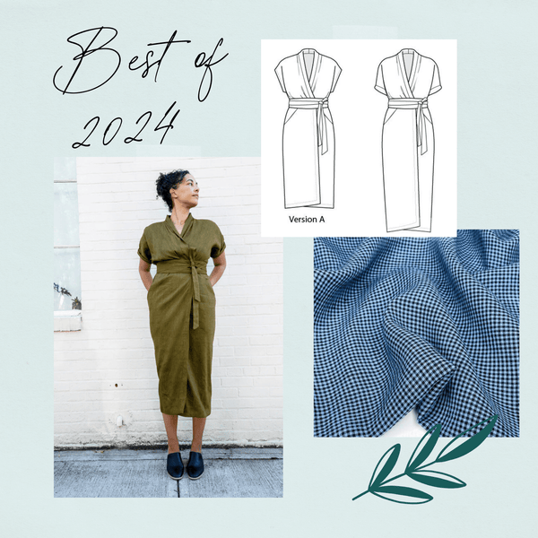 Best of 2024: Wildwood Wrap Dress - Needle Sharp