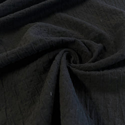 Black Diamond Cotton Jacquard - Needle Sharp