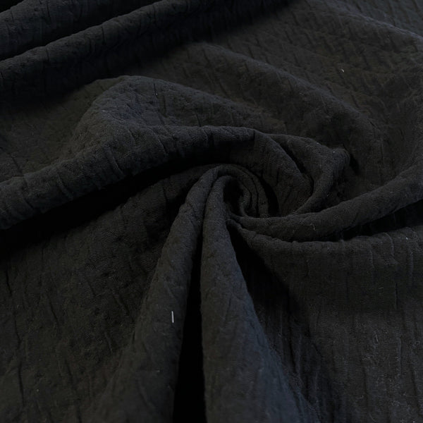 Black Diamond Cotton Jacquard - Needle Sharp