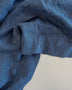 Blue and Black Gingham Linen - Needle Sharp