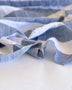 Blue and White Beach Stripe Linen - Needle Sharp