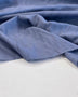 Blue Dahlia Stripe Viscose Linen - Needle Sharp