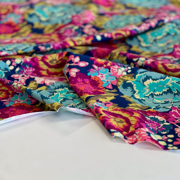 Boho Roses Floral Jersey - Needle Sharp
