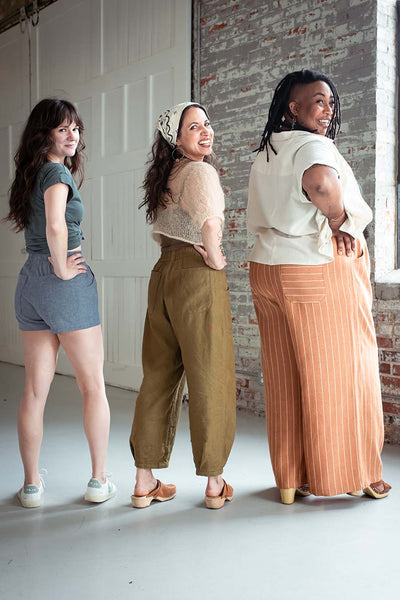 Chanterelle Pants Sewing Pattern from Sew Liberated - Needle Sharp