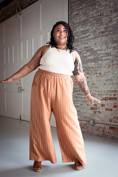 Chanterelle Pants Sewing Pattern from Sew Liberated - Needle Sharp