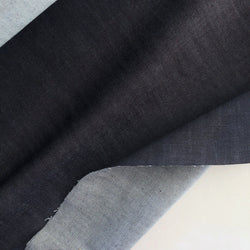 Remnant - Cone Mills Dark Indigo Denim - 2.21  yd