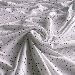 Cookies and Cream Dot Viscose Jersey - Needle Sharp