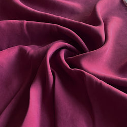 Cranberry Viscose Imitation Silk - Needle Sharp