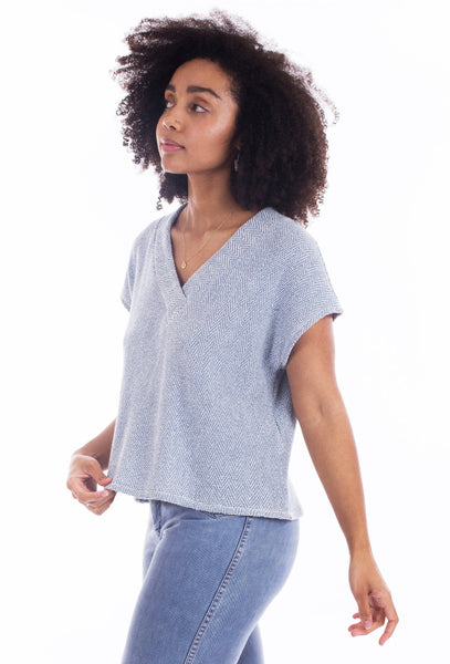 Tabor V-Neck Sewing Pattern by Sew House Seven