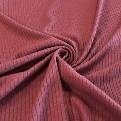 Dark Blush Wide Rib Knit - Needle Sharp