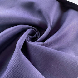 Remnant - Dark Lilac Cotton Twill - 0.6  yd