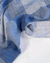 Denim Blue Tablecloth Check Linen - Needle Sharp
