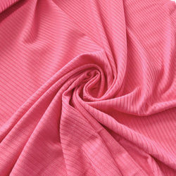 Remnant - Desert Rose Rib Knit - 0.61  yd
