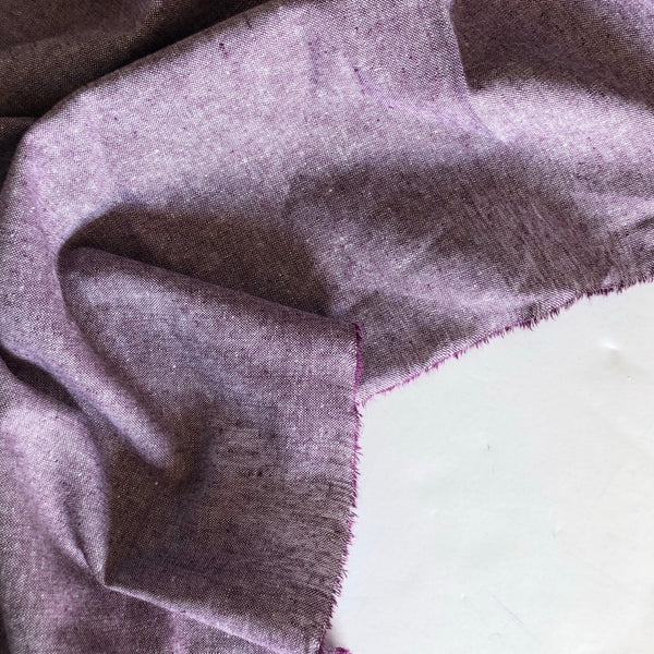 Eggplant Essex Linen Blend - Needle Sharp