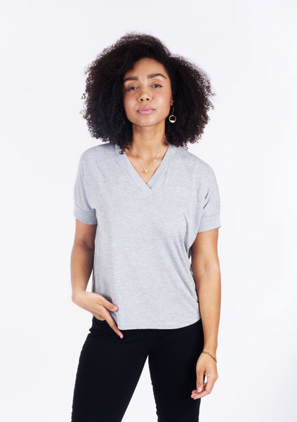Tabor V-Neck Sewing Pattern by Sew House Seven