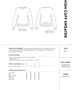 High Cuff Sweater Sewing Pattern from The Assembly Line - Needle Sharp