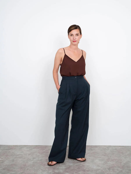 High Waisted Trousers Sewing Pattern by The Assembly Line