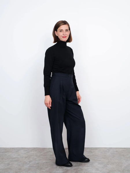 High Waisted Trousers Sewing Pattern by The Assembly Line