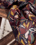 Remnant - Hilma Rust Viscose Twill - 0.8  yd