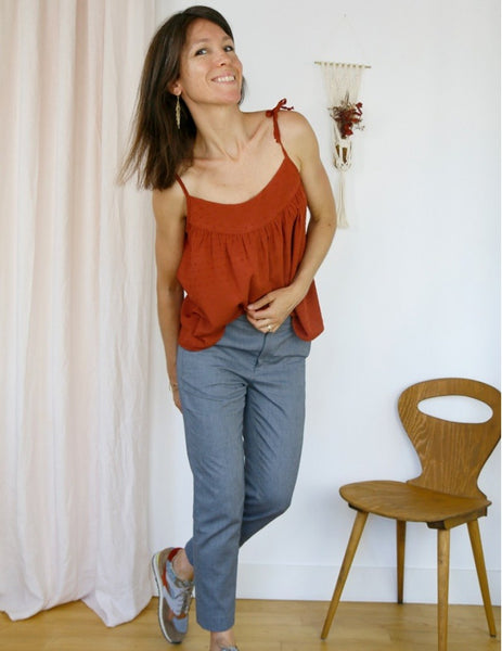 Crepescule Top Sewing Pattern by Atelier ScŠmmit