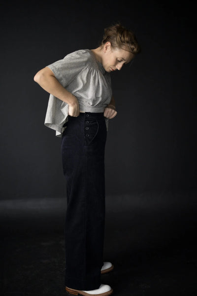 Quinn Trousers Sewing Pattern by Merchant & Mills