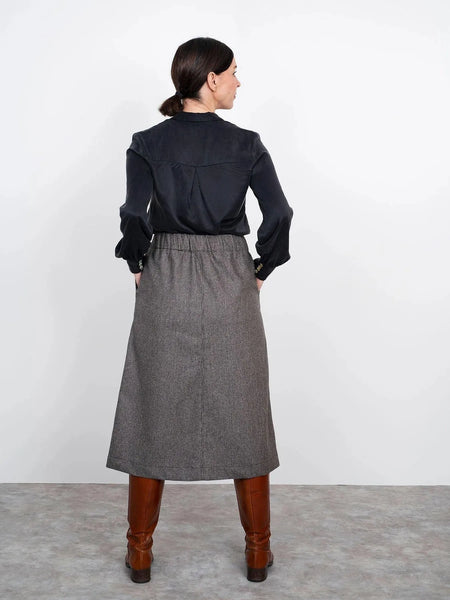 A Line Midi Skirt Sewing Pattern by The Assembly Line