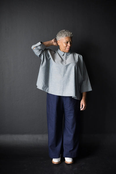 Quinn Trousers Sewing Pattern by Merchant & Mills