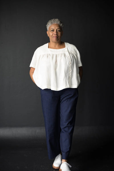 Quinn Trousers Sewing Pattern by Merchant & Mills