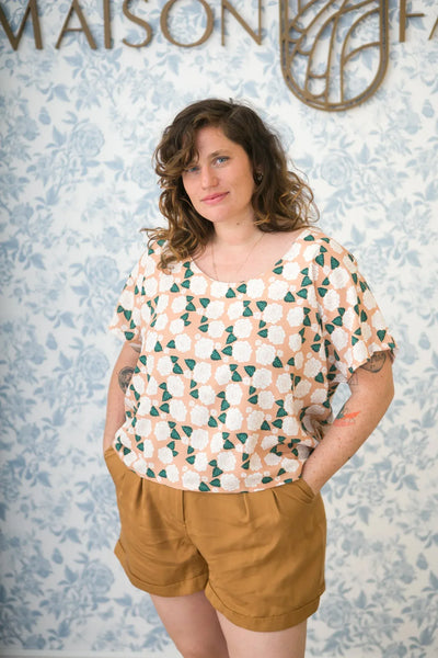 Palma Top Sewing Pattern by Maison Fauve