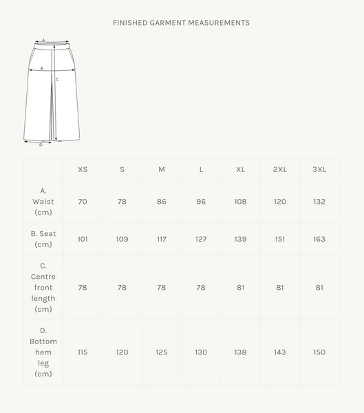 The Assembly Line Culottes Sewing Kit
