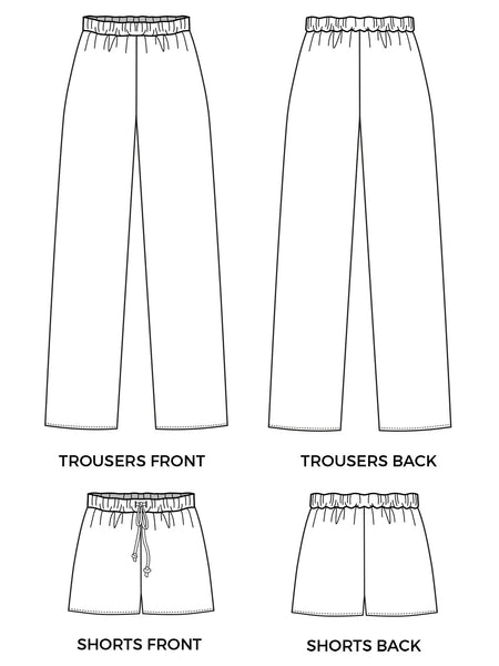 Jaimie Pyjamas Sewing Pattern by Tilly and the Buttons