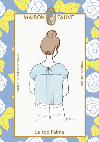 Palma Top Sewing Pattern by Maison Fauve