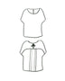 Palma Top Sewing Pattern by Maison Fauve