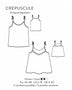 Crepescule Top Sewing Pattern by Atelier ScŠmmit