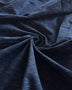 Remnant - Indigo Snow Ikat Cotton - 2.6  yd