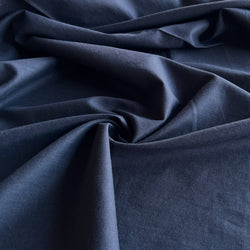 Indigo Washed Linen Cotton Blend - Needle Sharp