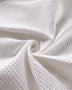 Remnant - Ivory Royal Waffle Cotton - 1.55  yd