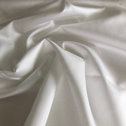 White Cotton Sateen Shirting