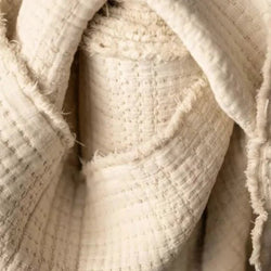 Ivory Stitch Jacquard Cotton - Needle Sharp