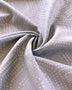 Remnant - Light Gray Hexagonal Jacquard Cotton - 0.78  yd
