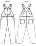 Harlene Overalls (Plus Size) Sewing Pattern by Merchant & Mills