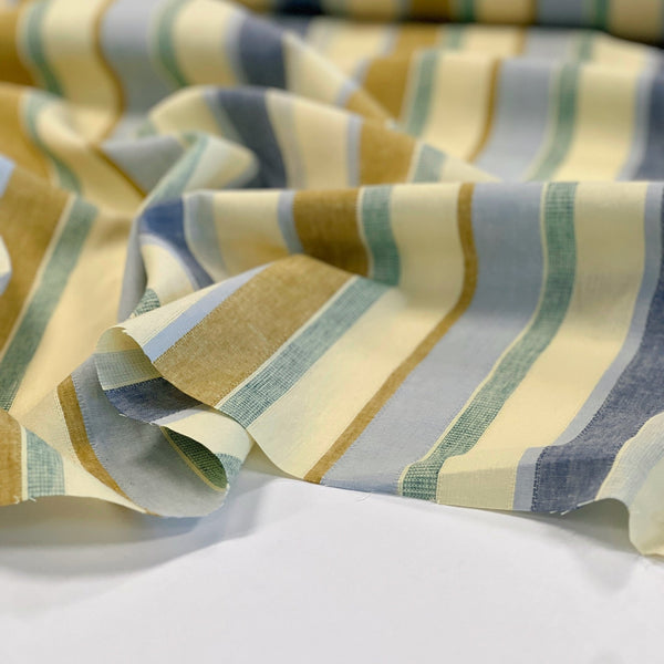 Lisbon Stripe Cotton Jacquard - Needle Sharp